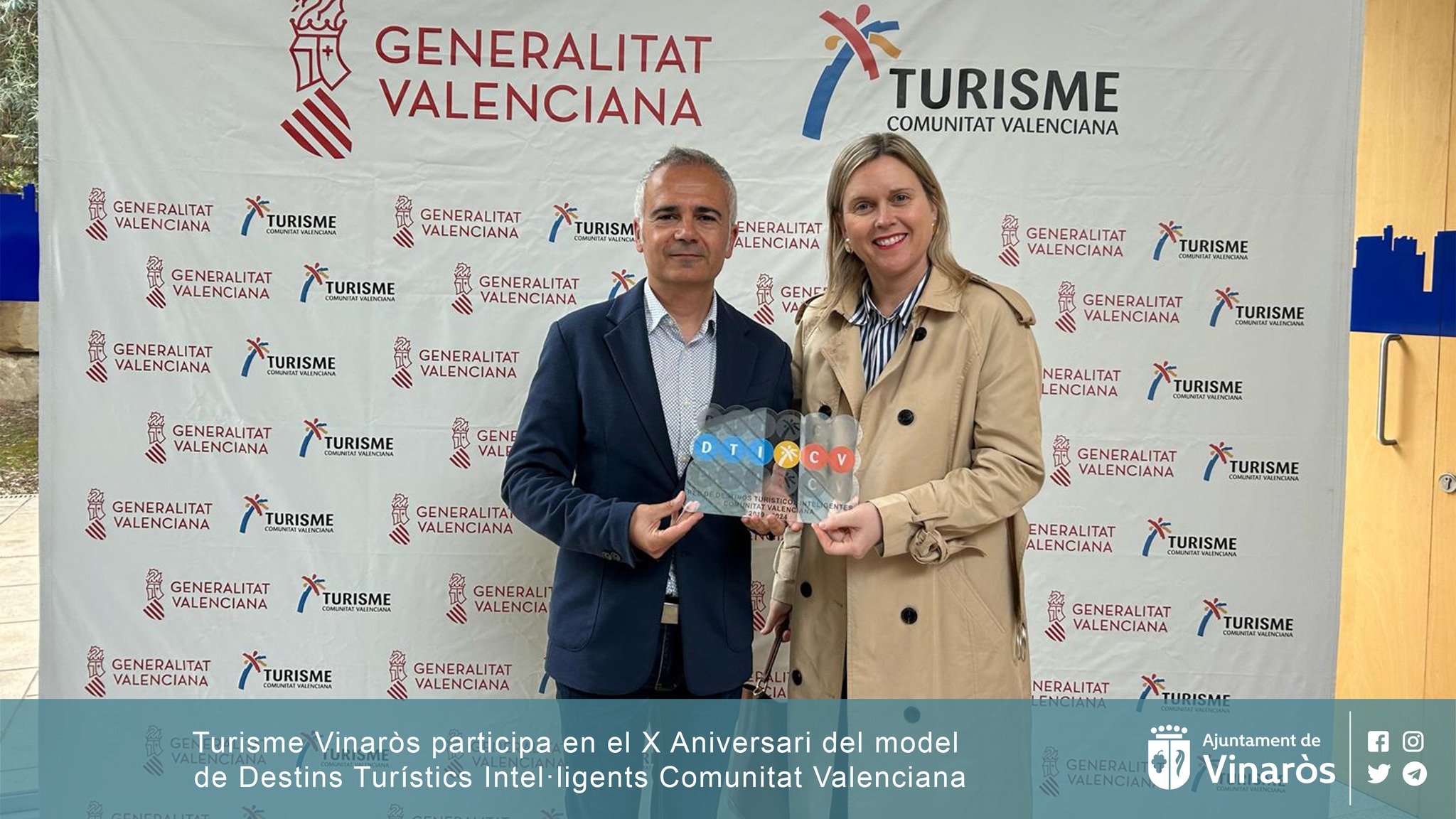 Turisme Vinaròs participa en el X Aniversari del model de Destins Turístics Intel·ligents Comunitat Valenciana