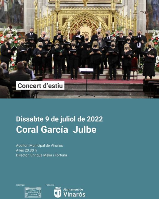 Coral García Julbe con el Concert d'Estiu