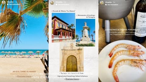 Vinaròs es promociona turísticament amb la visita d'influencers a la seua destinació