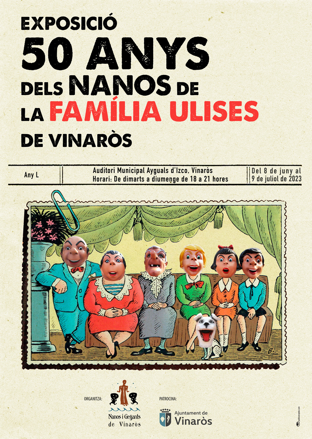 50 Años Familia Ulises Vinaròs - Nanos i Gegants