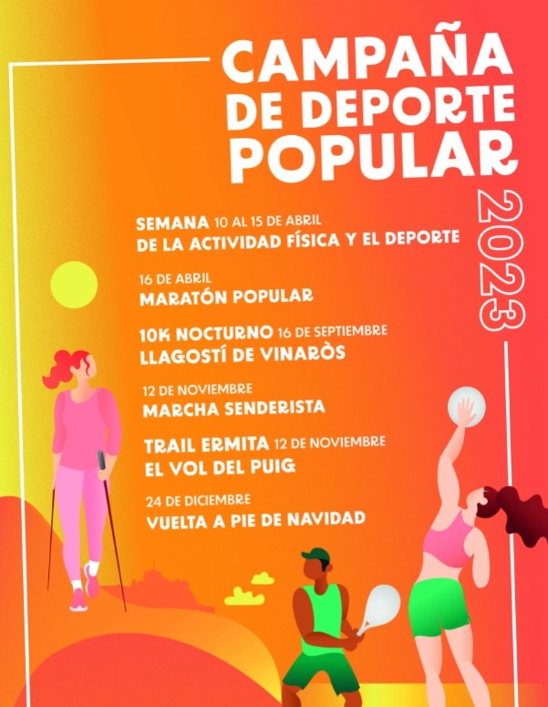 Campaña Deporte Popular Vinaròs 2023