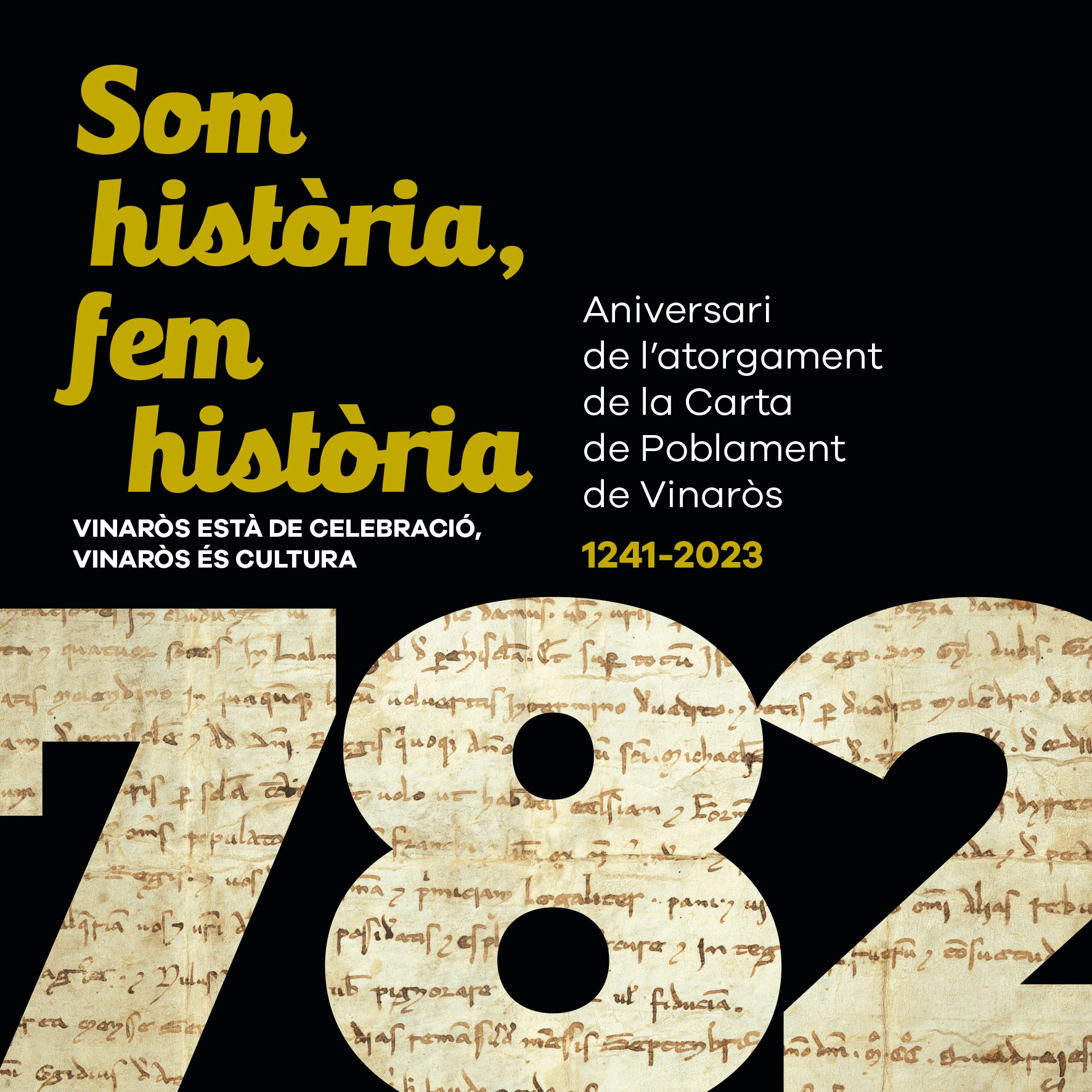 782 aniversario de la Carta de Poblamiento Vinaròs 2023