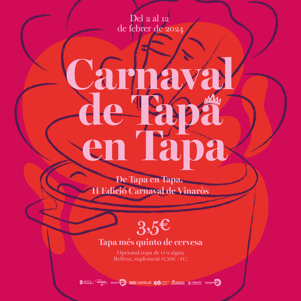 De Tapa en Tapa. II Edición Carnaval de Vinaròs