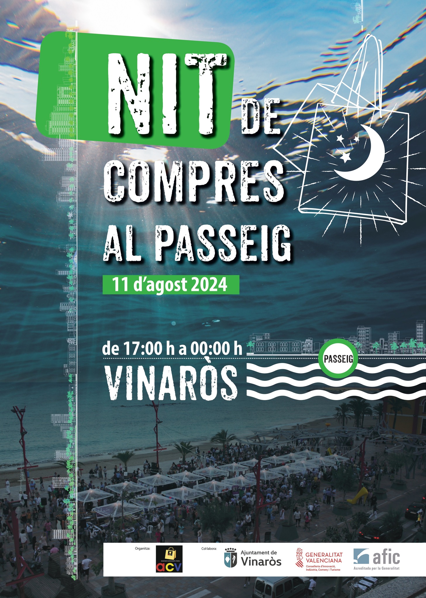 Nit de compres al passeig 2024