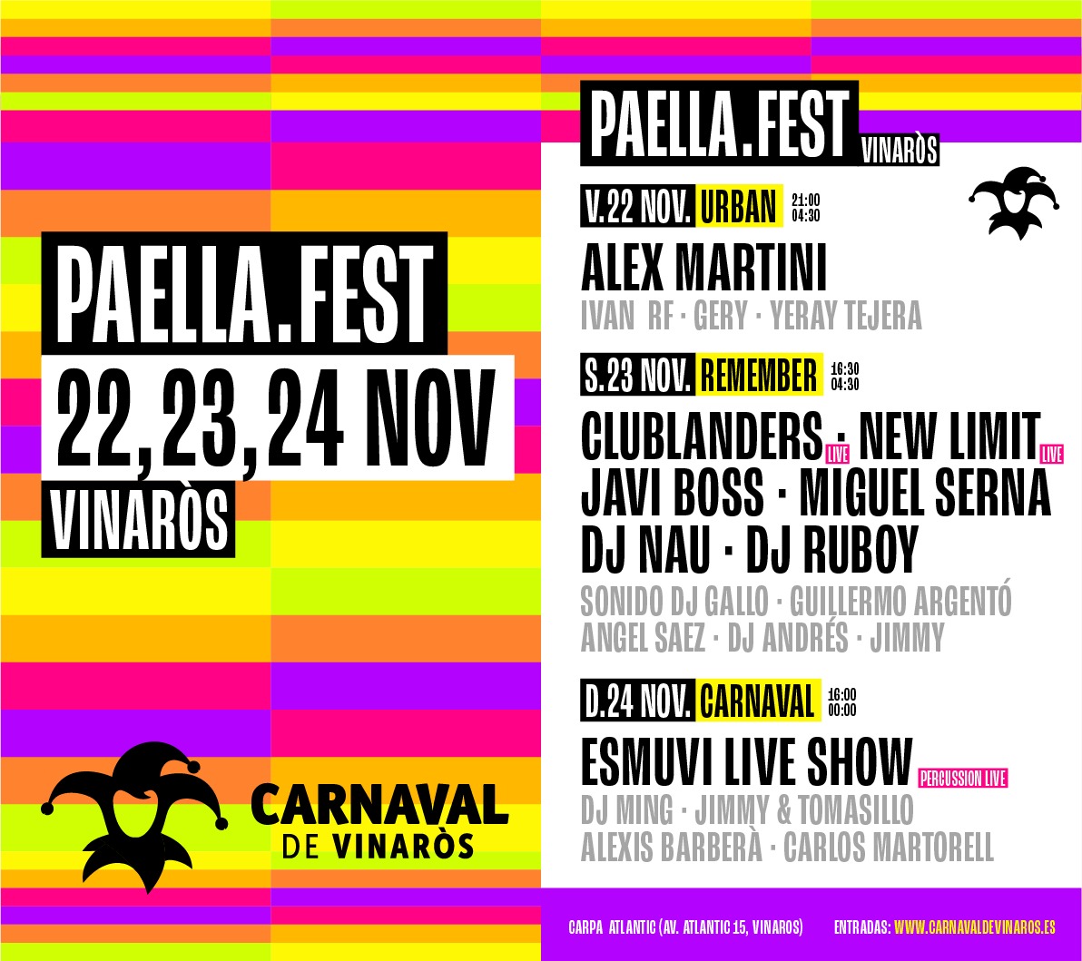 Paella Fest, Carnaval de Vinaròs, 2024Si necesita cualquier información adicional no dude en volver a contactar con nosotros o visitar nuestra página web.: www.turisme.vinaros.es  Si desea más información al respecto de su solicitud, puede pedirnos una reunión por videoconferencia por medio de la aplicación TEAMS para aclarar sus dudas de manera personalizada.