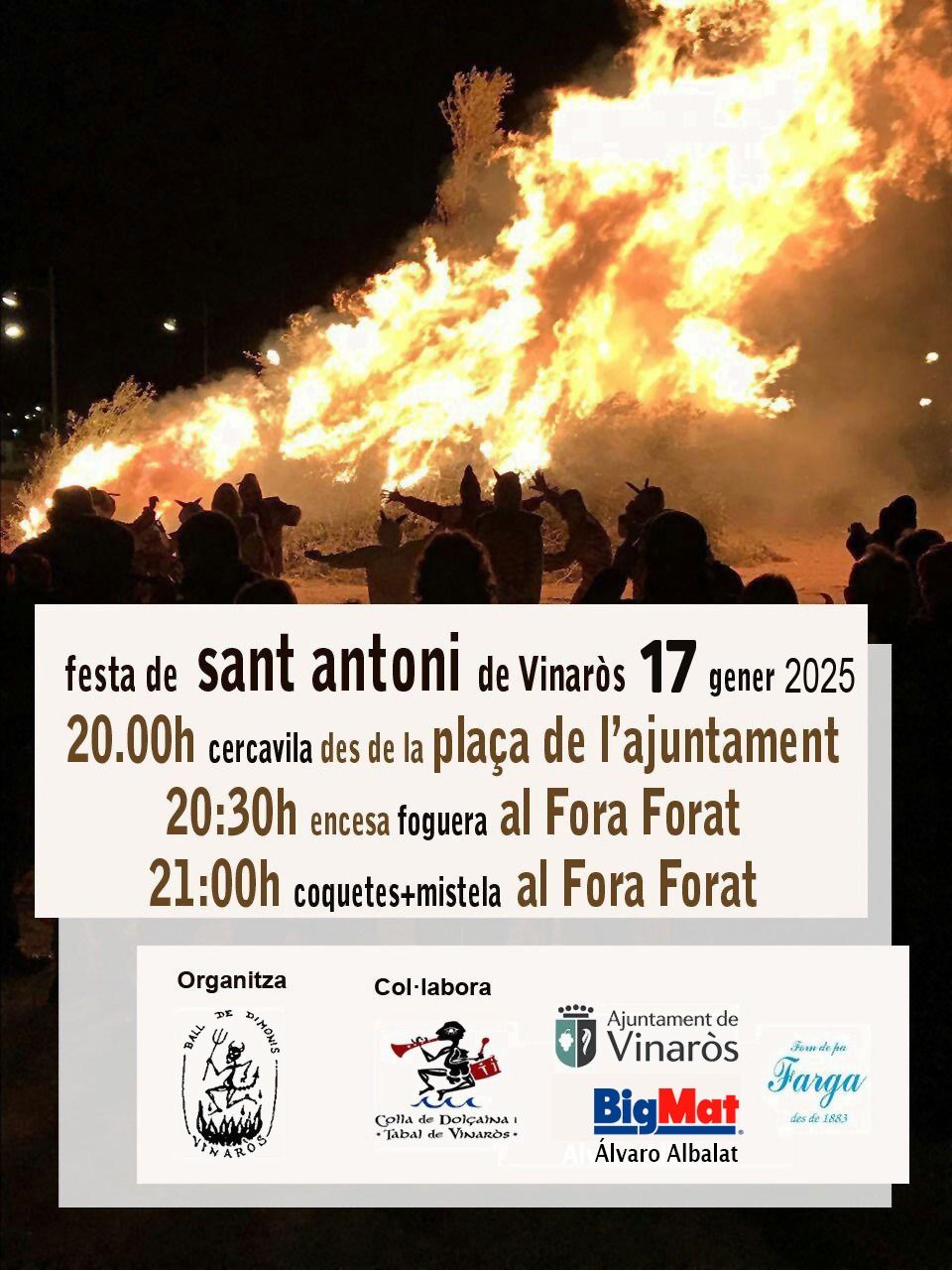 Festividad de San Antonio Vinaròs 2025