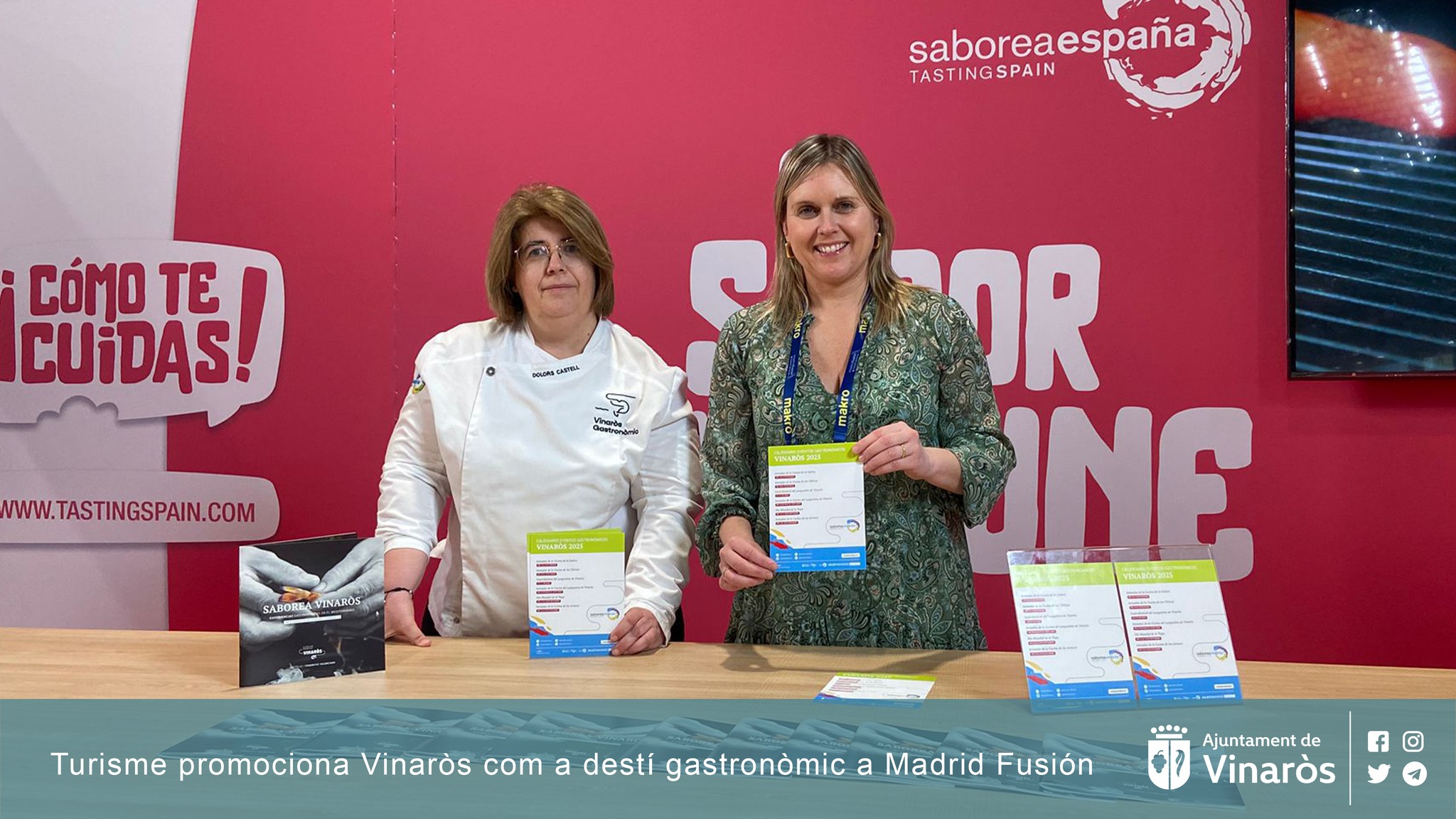 Turismo promociona Vinaròs como destino gastronómico en Madrid Fusión