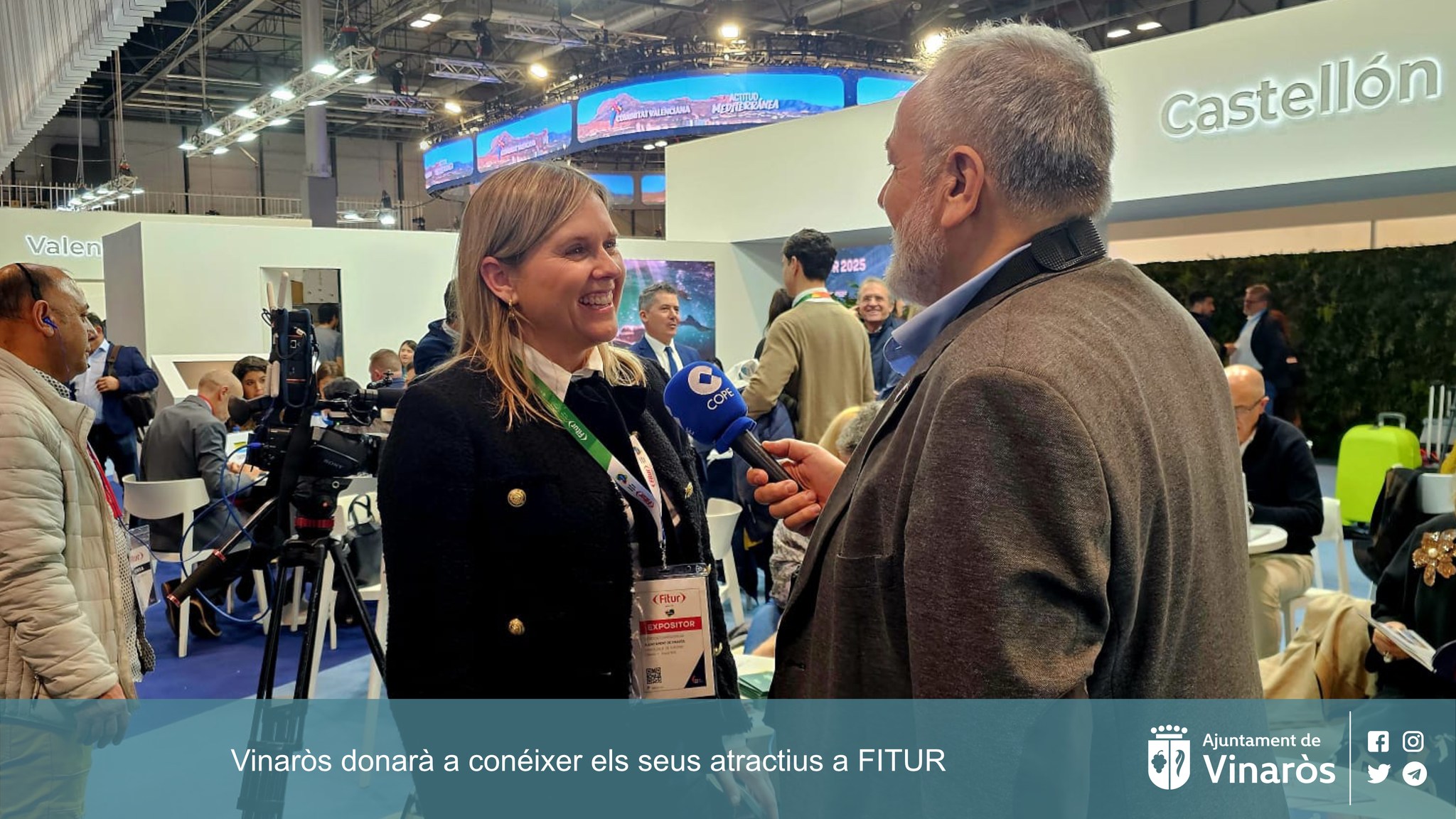 Vinaròs da a conocer sus atractivos en FITUR 2025