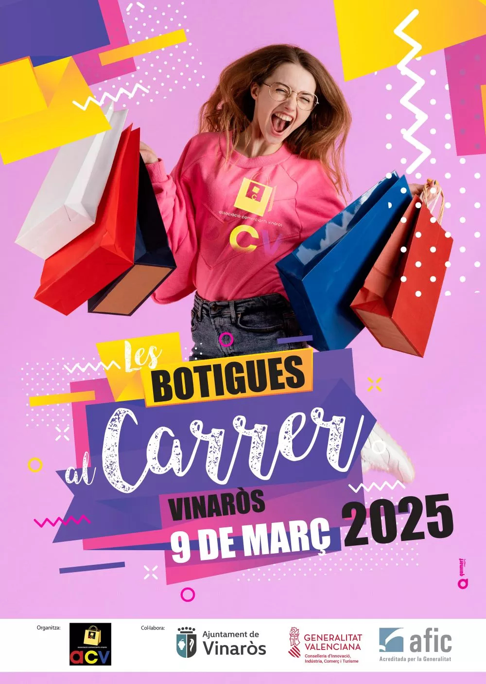 9 de març: botigues al carrer Vinaròs 2025