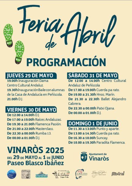 Feria de Abril Vinaròs 2025