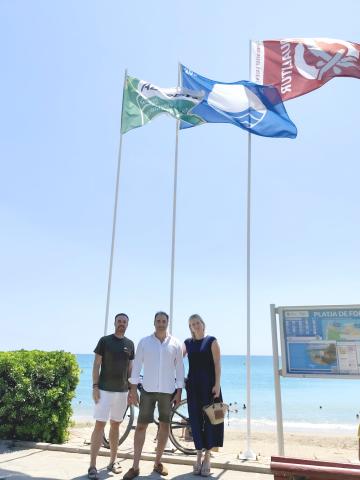 Las playas y calas de Vinaròs renuevan la certificación ISO 14001 de gestión medioambiental