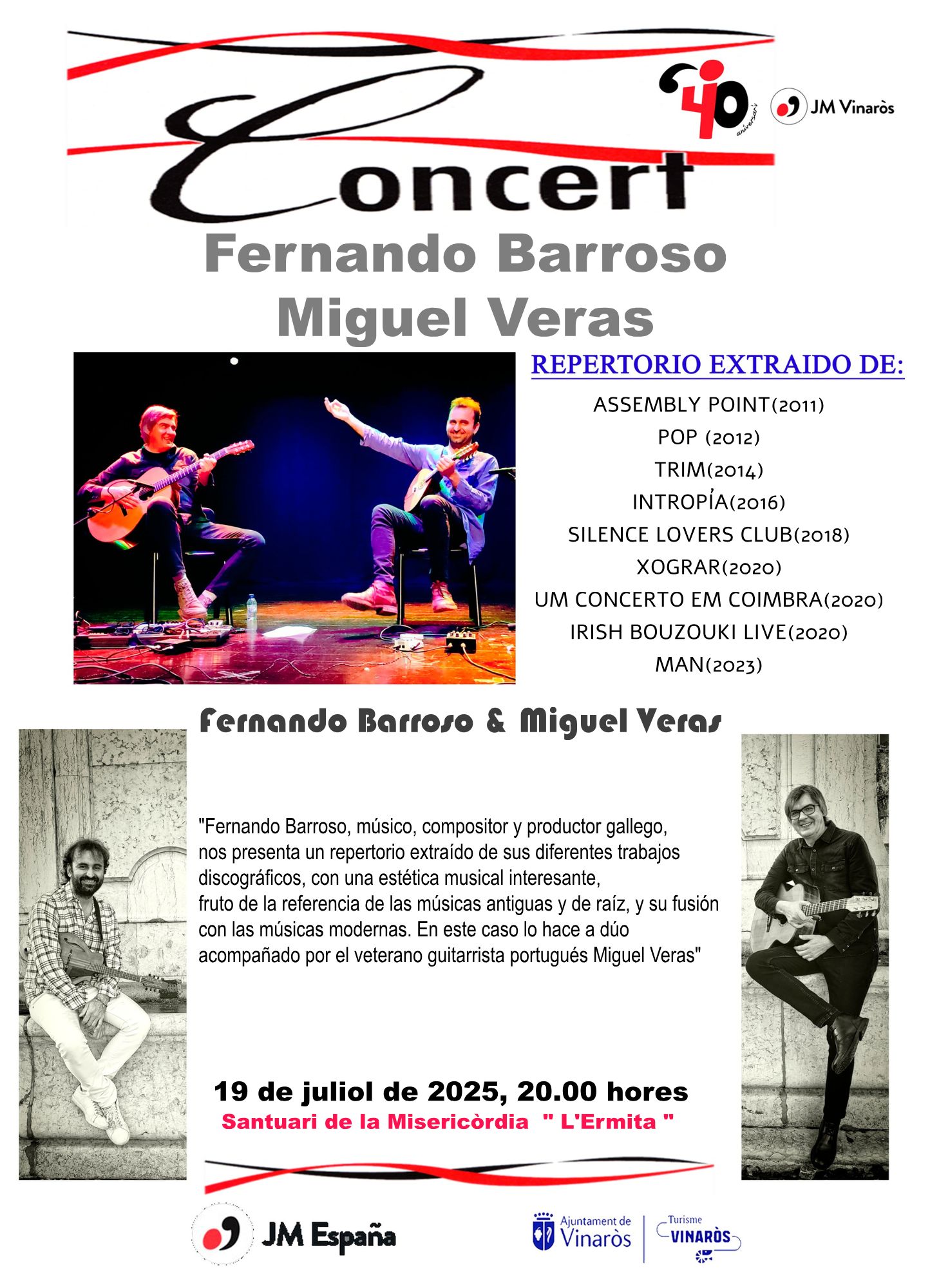 Concert al Santuari de la Misericòrdia 19 juliol