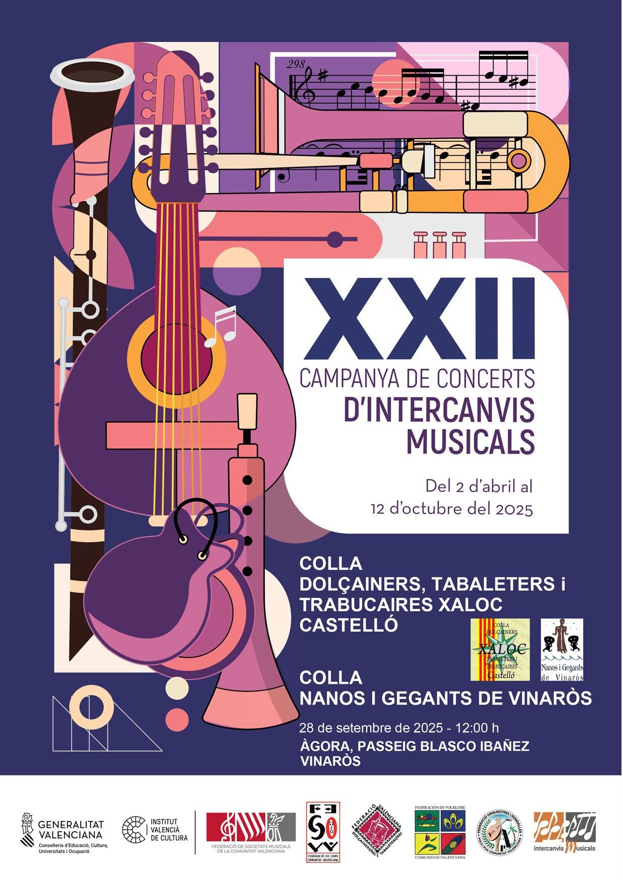 XXII CAMPAÑA DE CONCIERTOS DE INTERCAMBIOS MUSICALES 