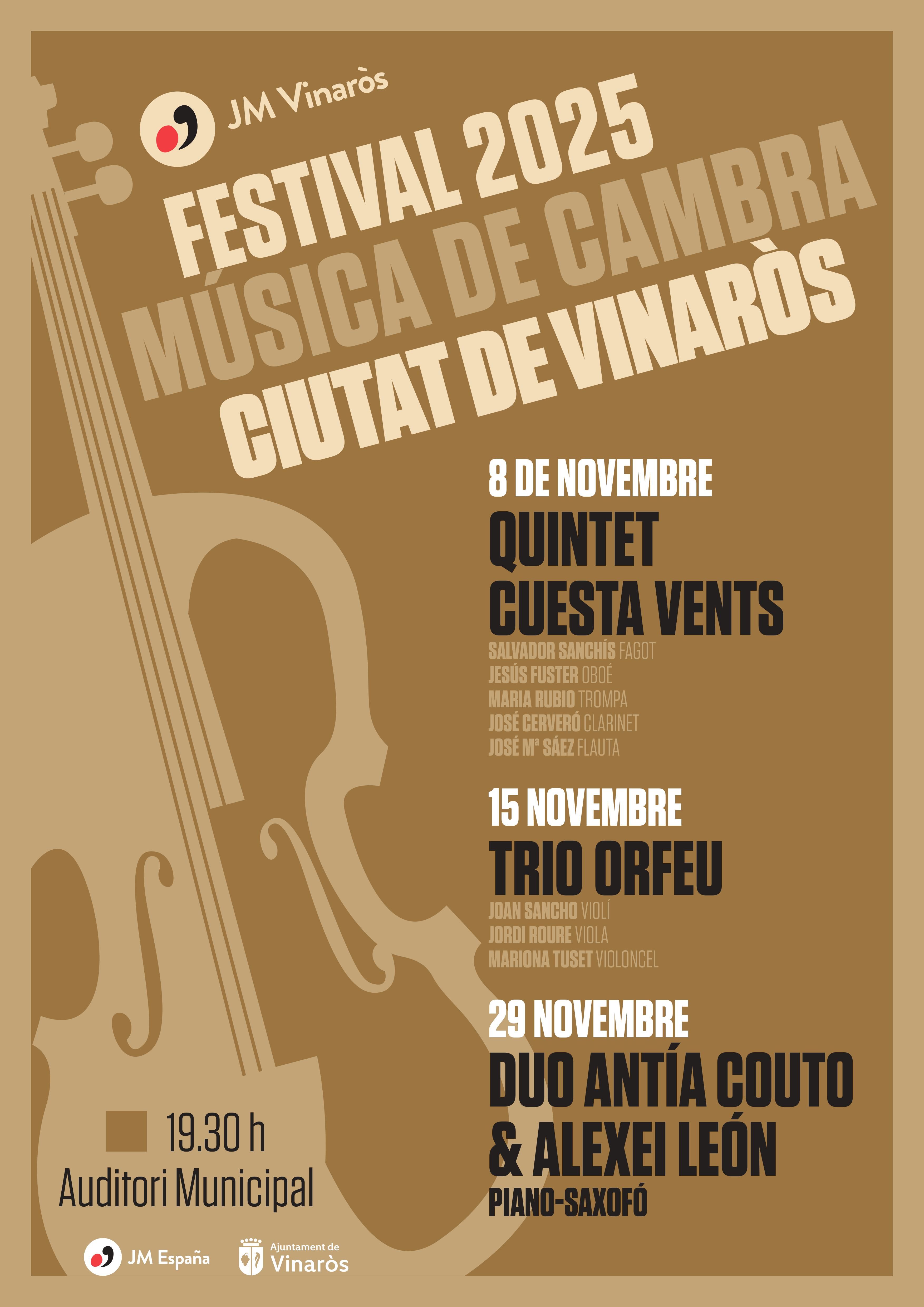 Festival 2025 de Musica de Cámara Ciutat de Vinaròs