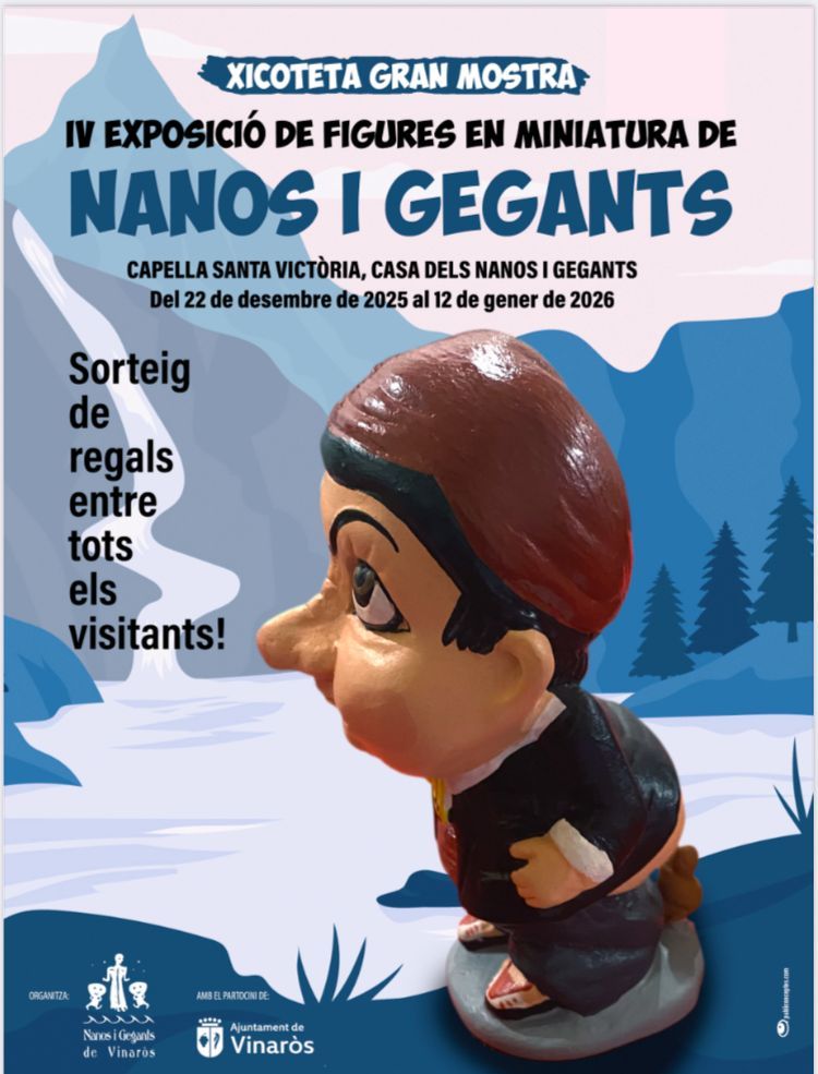 Exposiciín. miniatura, nanos, gegants