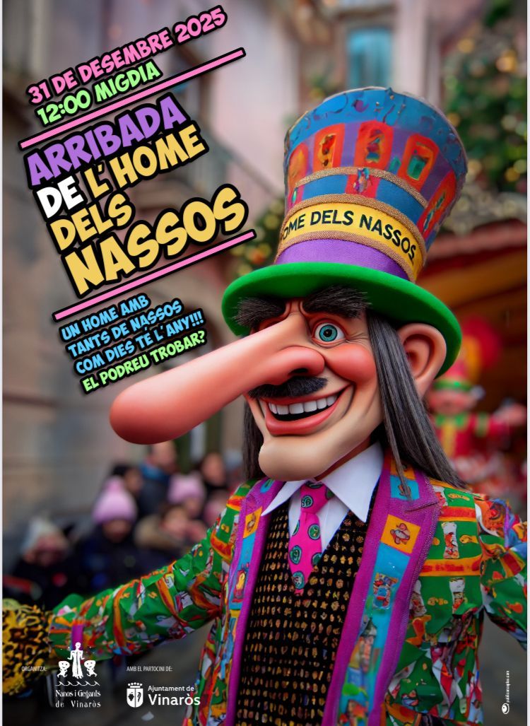 LLegada. Hombre, dels Nassos, 