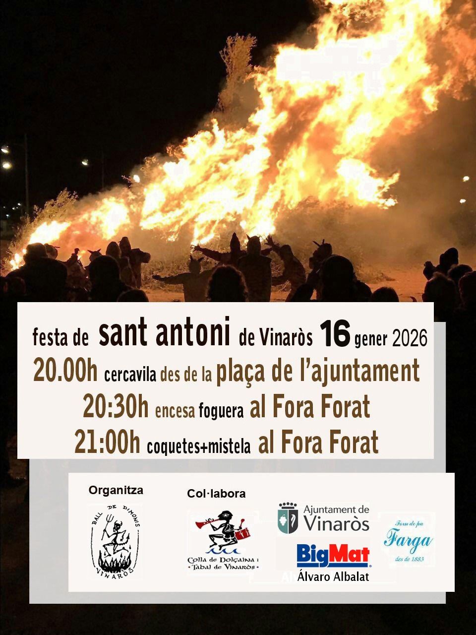 Festividad de San Antonio Vinaròs 2026