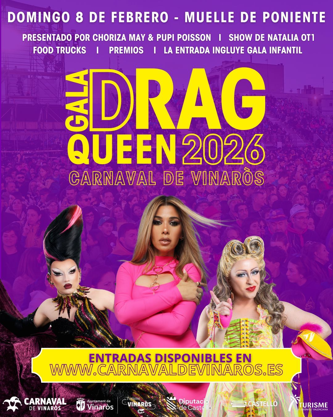 Gala, Queen, Infantil, Vinaròs, 2026