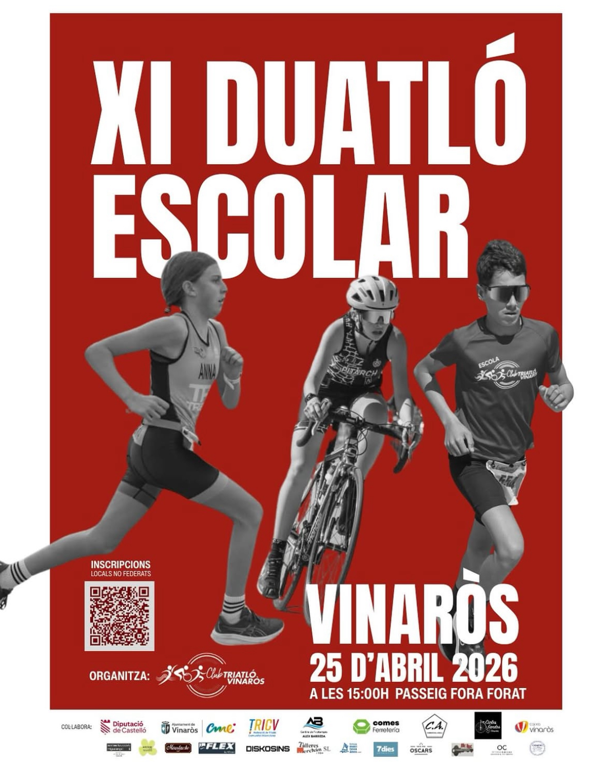Duatlón Escolar de Vinaròs 2026