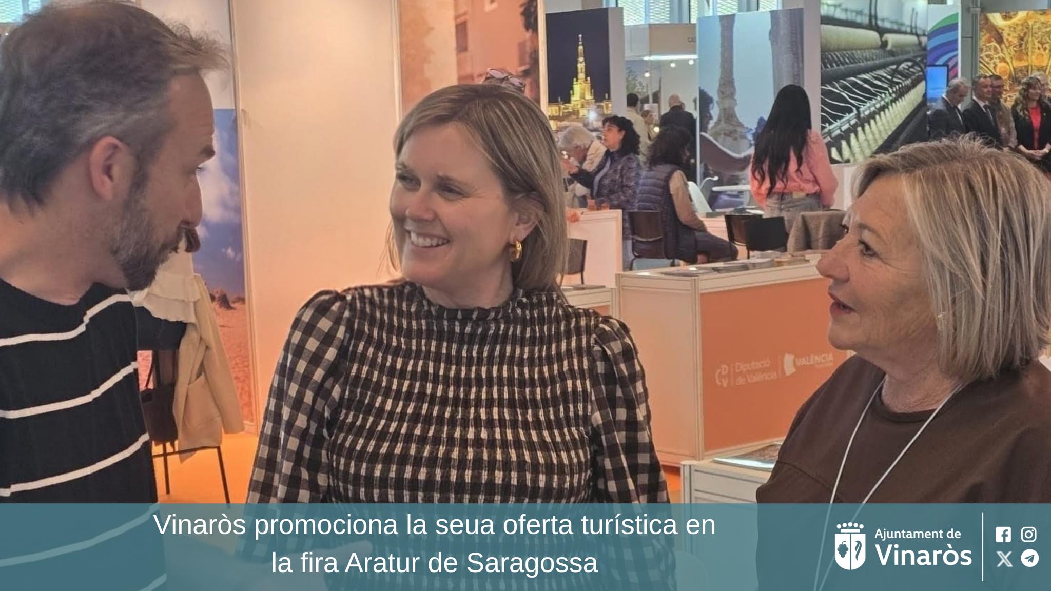 Vinaròs promociona su oferta turística en la feria Aratur de Zaragoza
