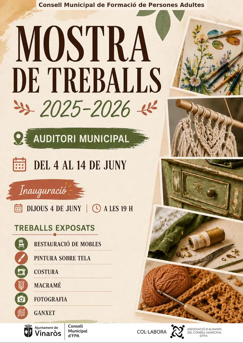 Muetra de Trabajos EPA Vinaròs 2026