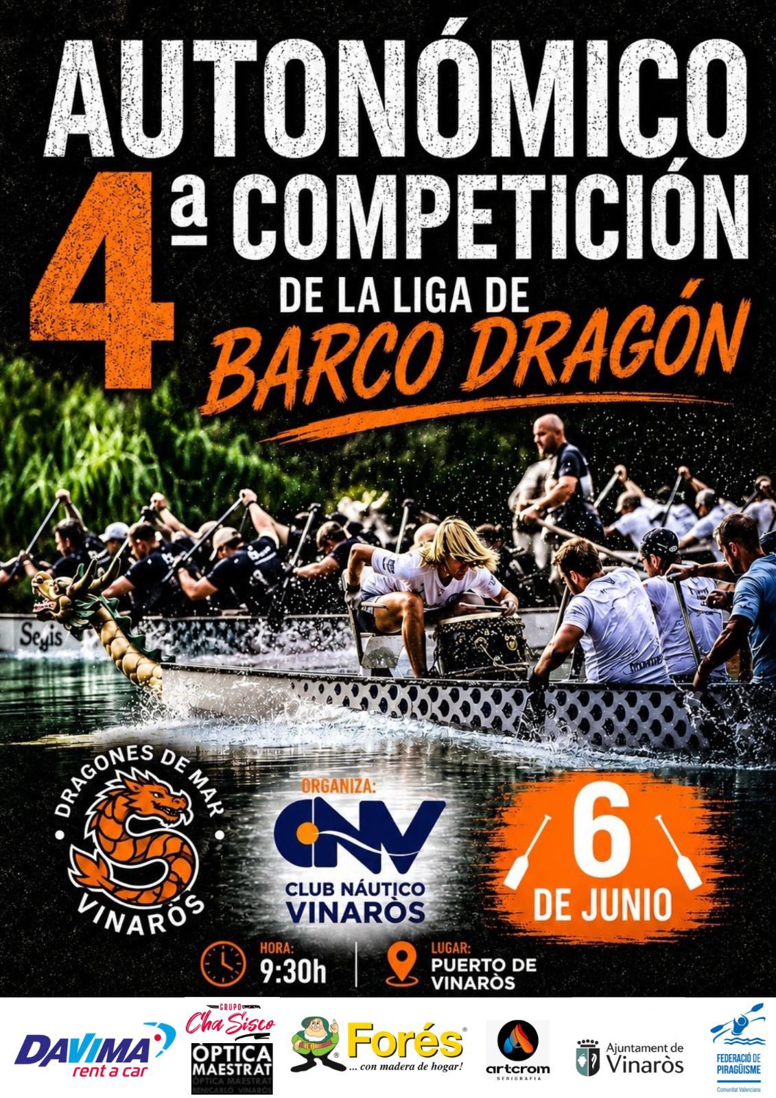 Liga Autonómica de Barco Dragón Vinaròs 2026