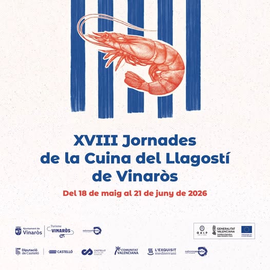 XVIII Jornadas de la Cocina del LaXVIII Jornadas de la Cocina del Langostino de Vinaròs  2026ngostino de Vinaròs  2026