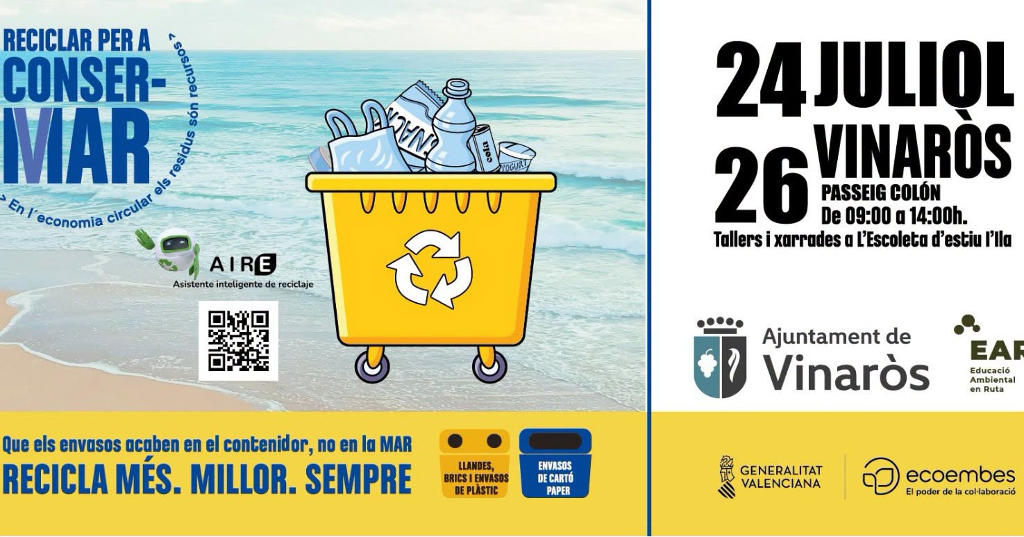 Reciclar per conser-mar Vinaròs 2026