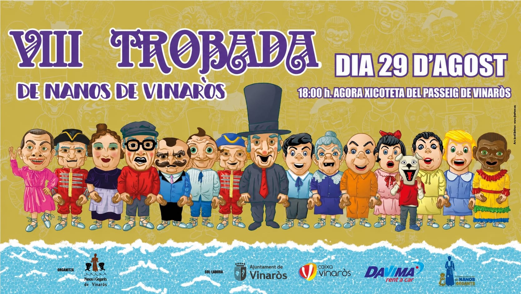 VIII TROBADA DE NANOS I GEGANTS Vinaròs 2026