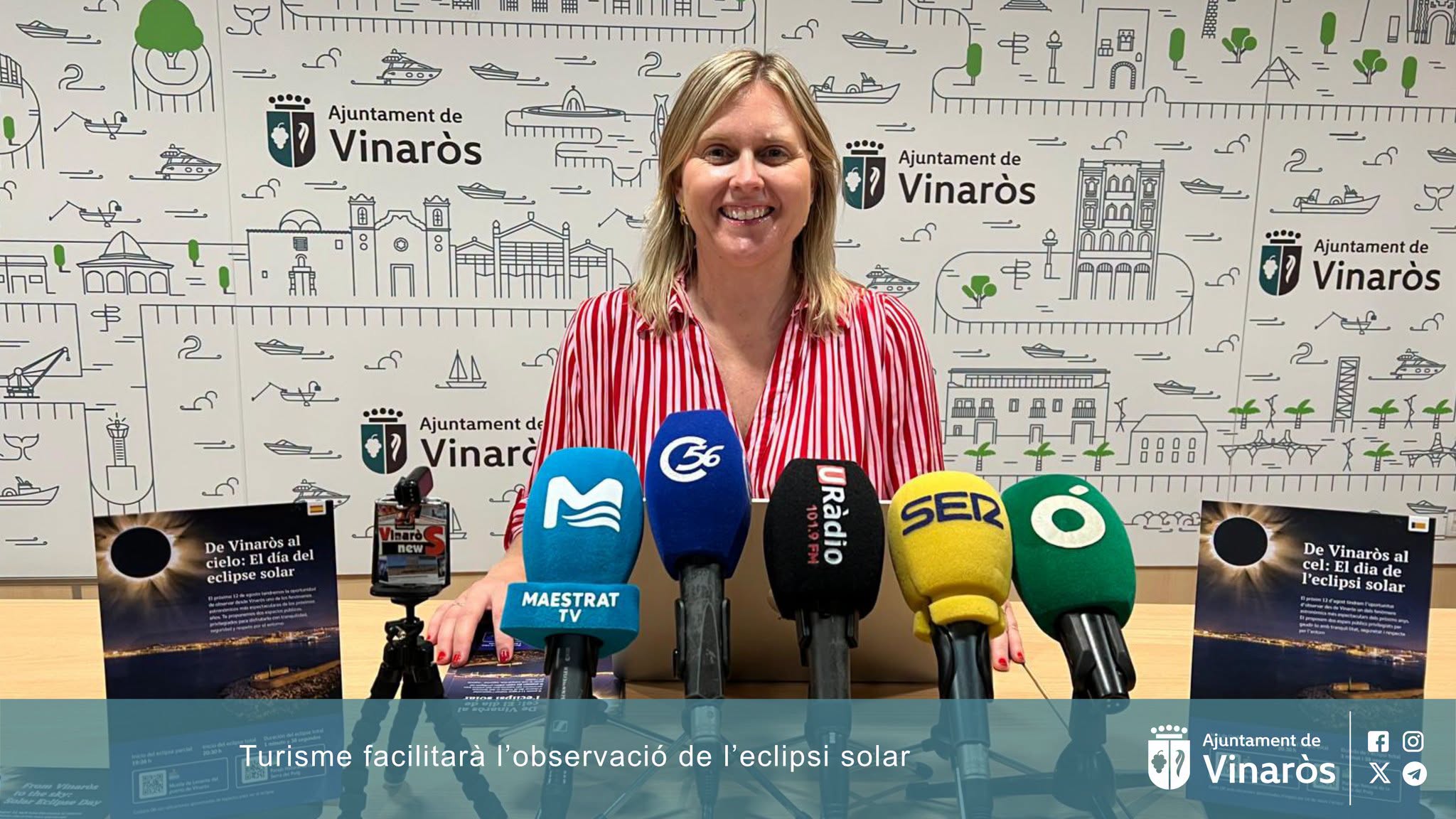 Turismo facilitará la observación del eclipse solar Vinaròs 2026