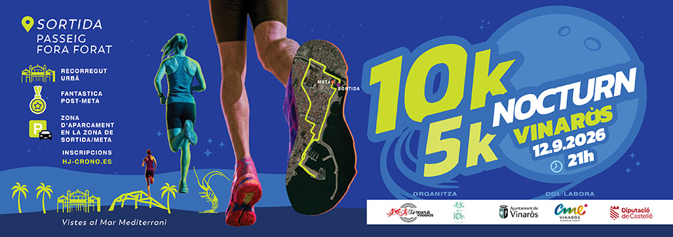 10K/5K NOCTURNO VINARÒS 2026