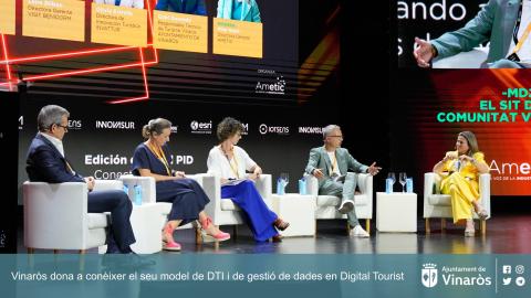 Vinaròs da a conocer su modelo de DTI y de gestión de datos en Digital Tourist  2025