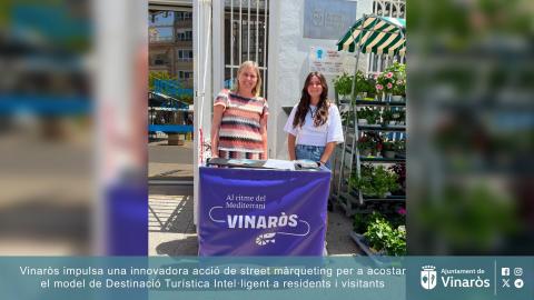 Vinaròs impulsa una innovadora acción de street marketing para acercar el modelo de Destino Turístico Inteligente a residentes y visitantes Vinaròs 2026