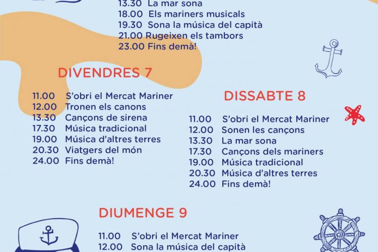 Vinaròs acogerá a partir de mañana un Mercado Marinero
