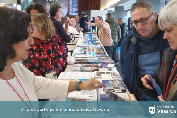 Vinaròs participa en la fira turística Navartur 2024
