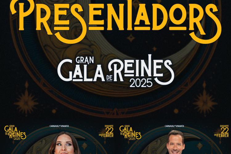 Berta Báidez y Ferran Cano Presentarán la Gran Gala de las Reinas del Carnaval de Vinaròs 2025