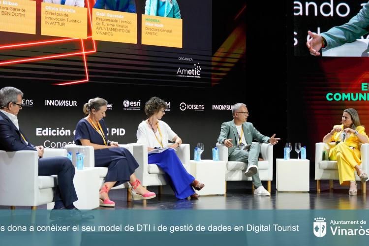 Vinaròs da a conocer su modelo de DTI y de gestión de datos en Digital Tourist  2025