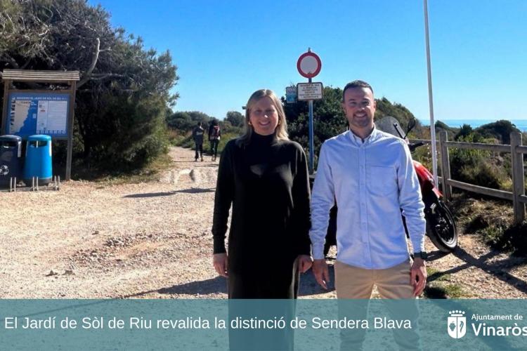 El Jardí de Sòl de Riu revalida la distinción de Sendero Azul