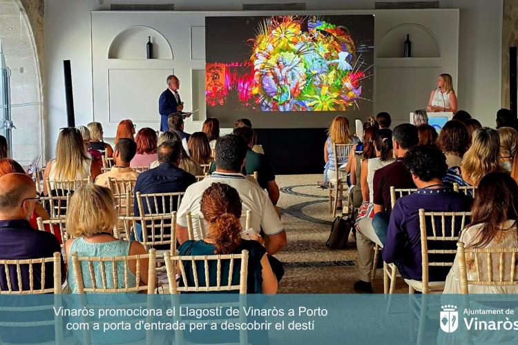 Vinaròs promociona el Langostino de Vinaròs en Oporto como puerta de entrada para descubrir el destino 2026