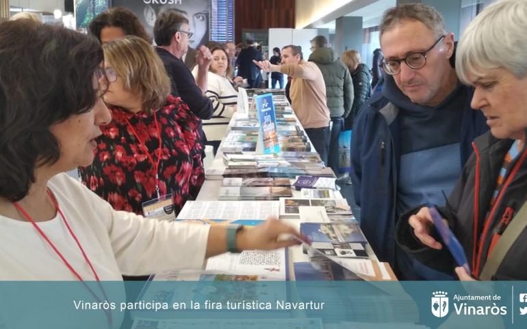 Vinaròs participa en la fira turística Navartur 2024