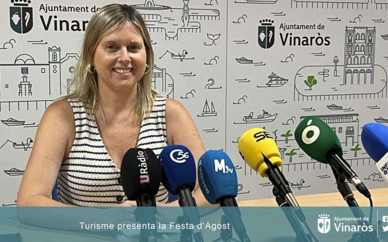 Turismo presenta la Fiesta de Agosto Vinaròs 2024