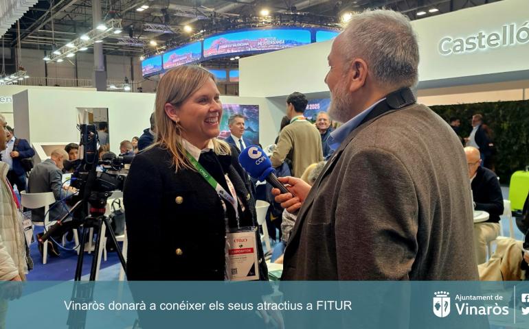 Vinaròs da a conocer sus atractivos en FITUR 2025