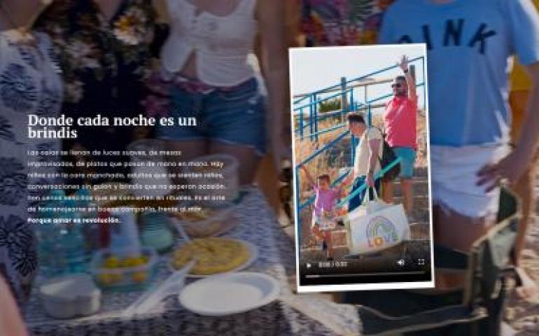 “Amar es revolución”: Vinaròs lanza su nueva campaña emocional de verano con música de Jorge Drexler 