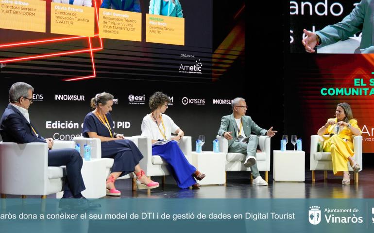 Vinaròs da a conocer su modelo de DTI y de gestión de datos en Digital Tourist  2025