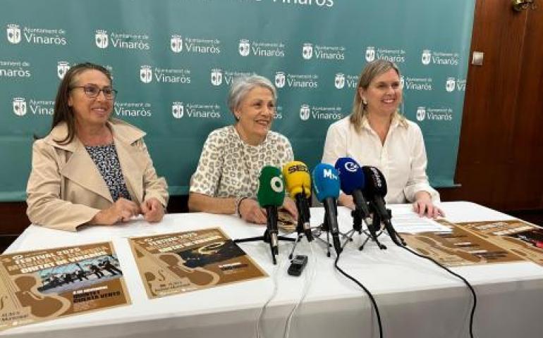 El Ayuntamiento presenta una nueva edición del Festival de Música de Cámara Ciudad de Vinaròs
