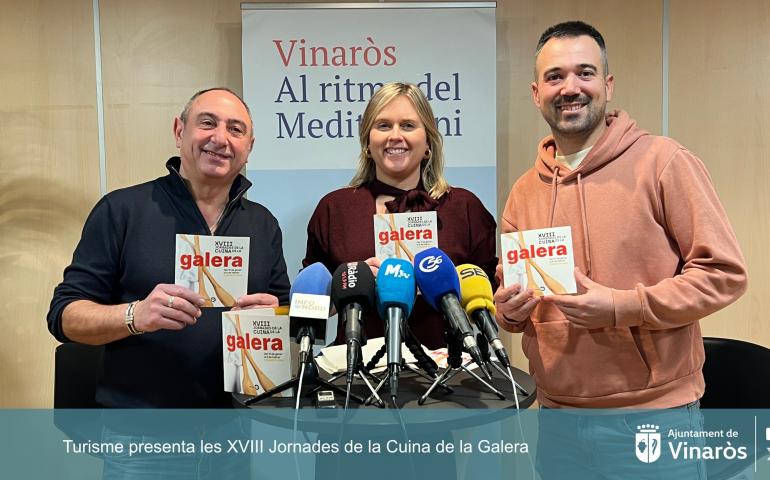 Turismo Vinaròs presenta las XVIII Jornadas de la Cuina de la Galera 2026