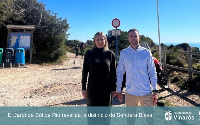 El Jardí de Sòl de Riu revalida la distinción de Sendero Azul