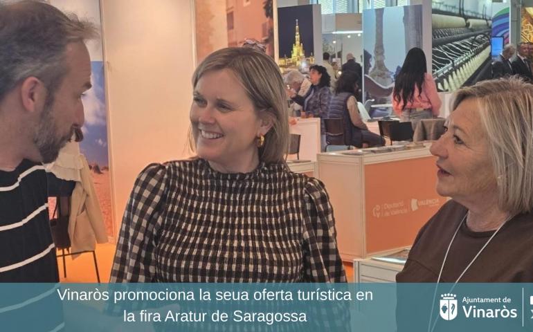Vinaròs promociona la seua oferta turística en la fira Aratur de Saragossa