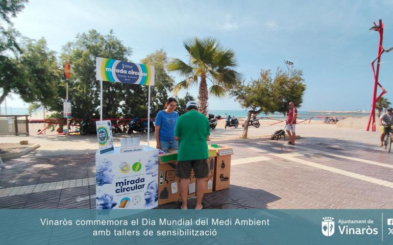 Vinaròs commemora el Dia Mundial del Medi Ambient amb tallers de sensibilització Vinaròs 2026