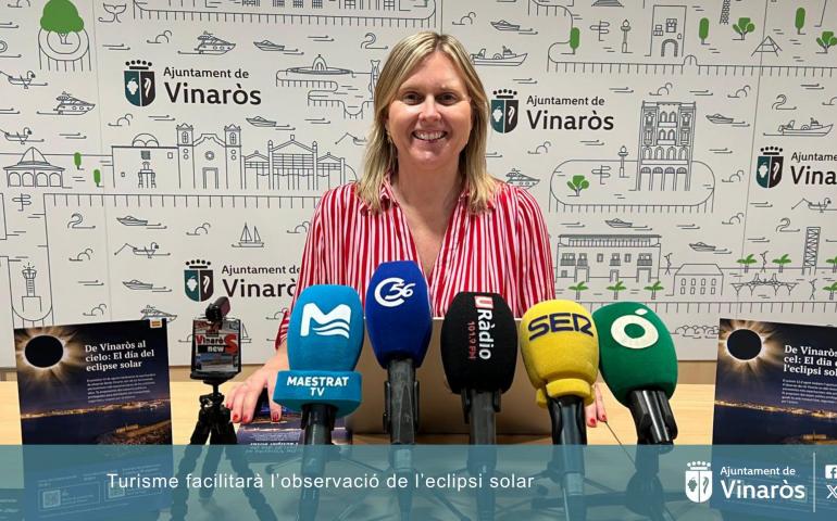 Turismo facilitará la observación del eclipse solar Vinaròs 2026